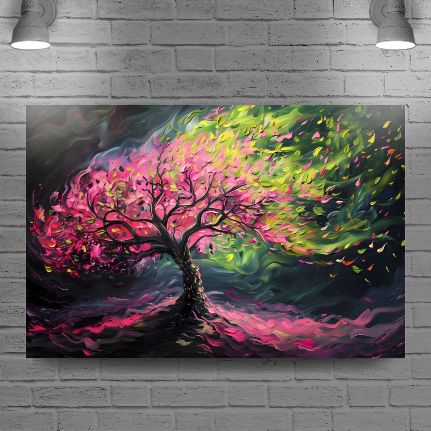 Tree of Life Enchanted Breeze Deluxe Box Canvas Prints Landscape