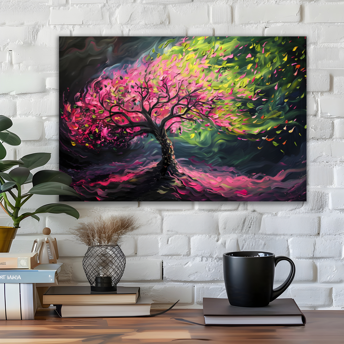 Tree of Life Enchanted Breeze Deluxe Box Canvas Prints Landscape