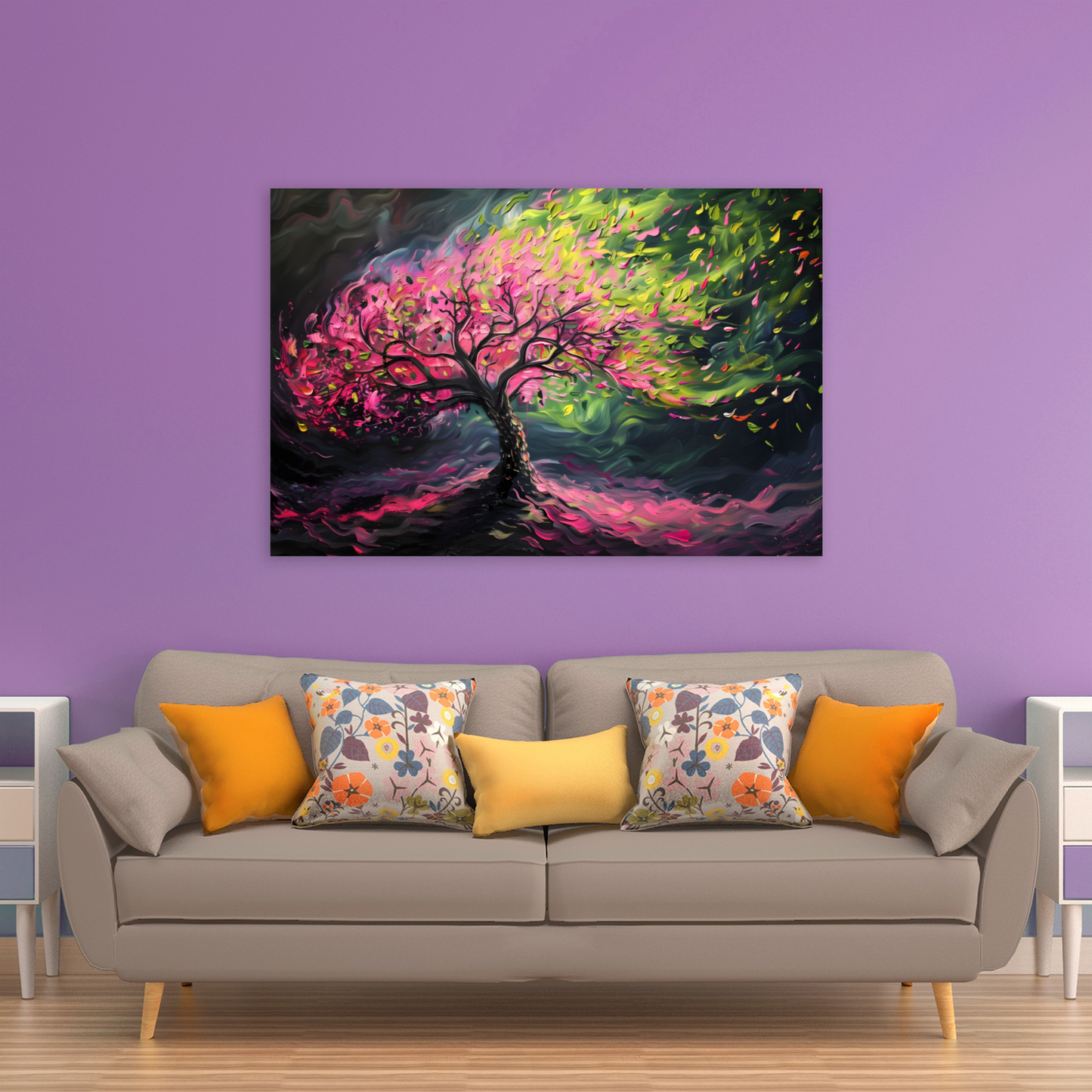 Tree of Life Enchanted Breeze Deluxe Box Canvas Prints Landscape