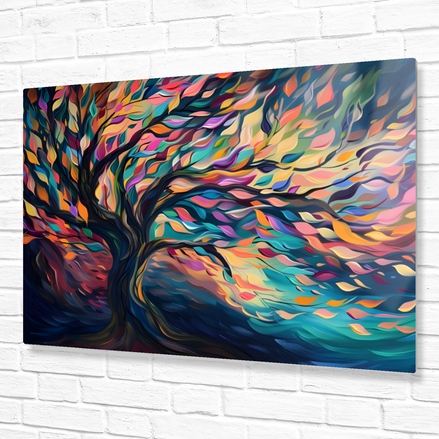 Tree of Life Vibrant Serenity Premium Landscape Aluminum Prints