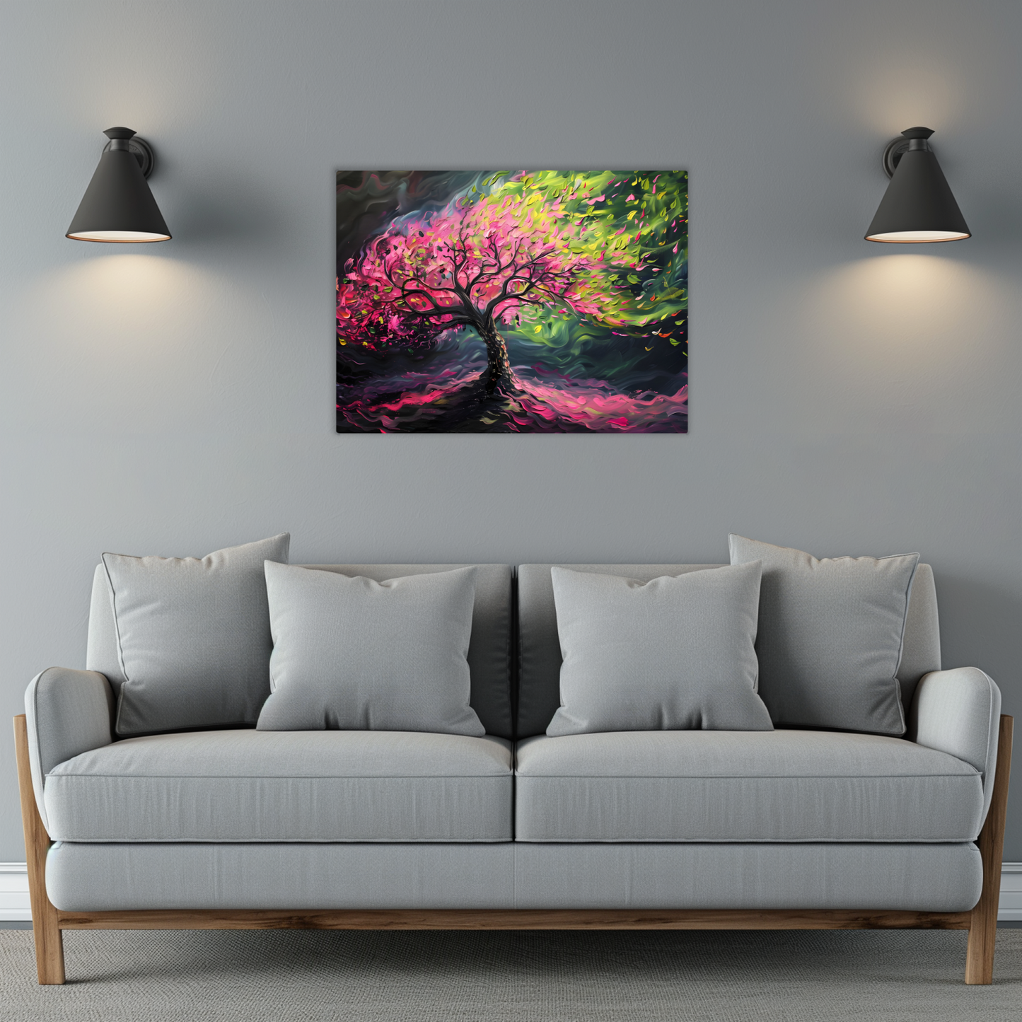 Tree of Life Enchanted Breeze Premium Landscape Aluminum Prints