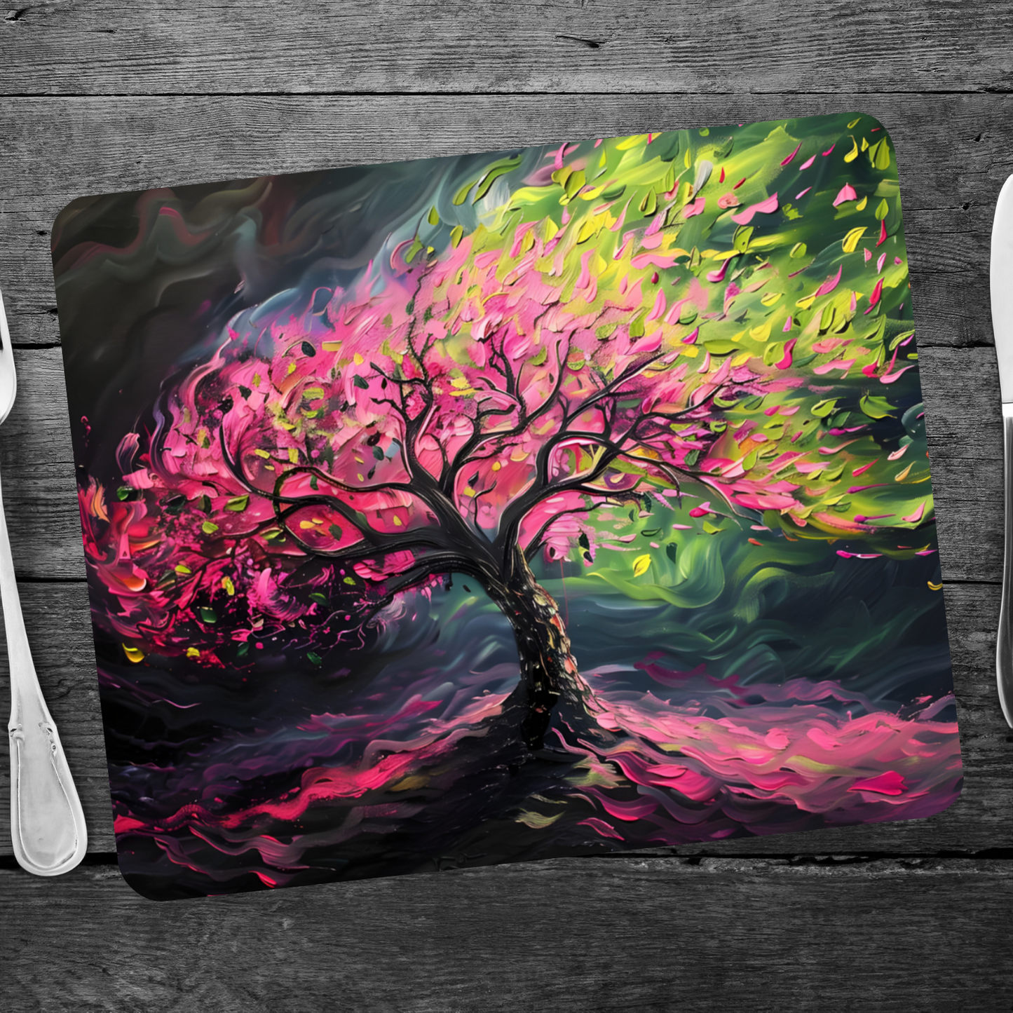 Tree of Life Enchanted Breeze Wooden Placemat