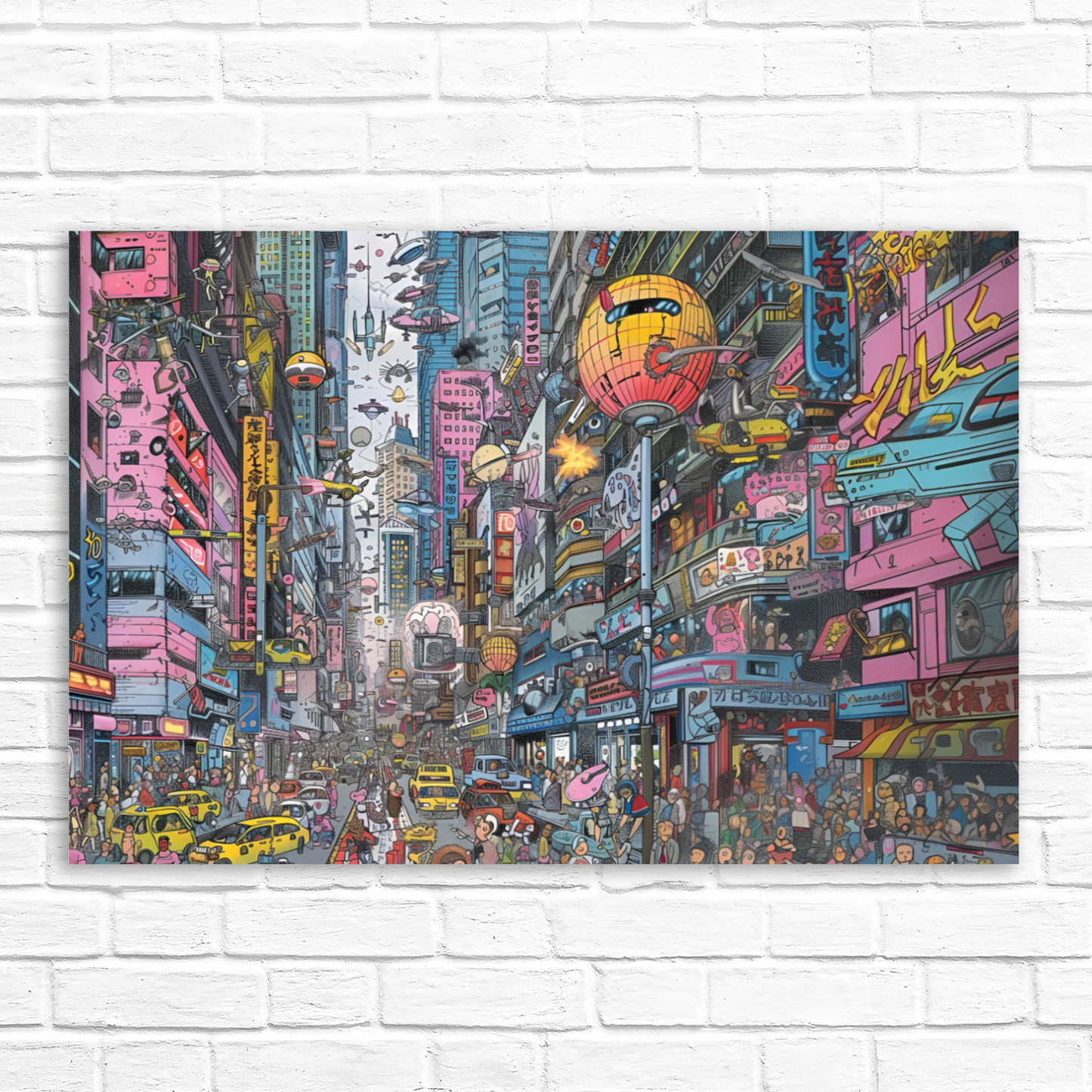 Urban Chaos Deluxe Box Canvas Prints Landscape