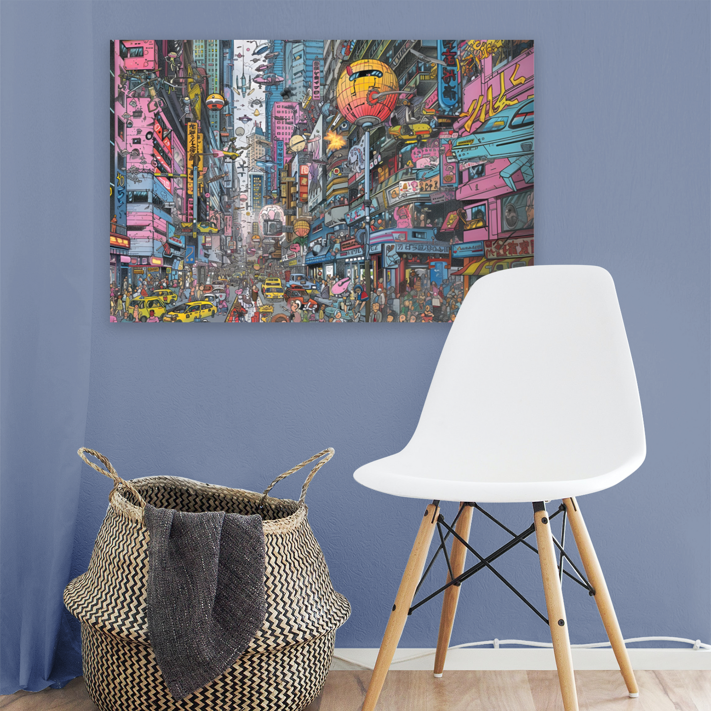 Urban Chaos Deluxe Box Canvas Prints Landscape