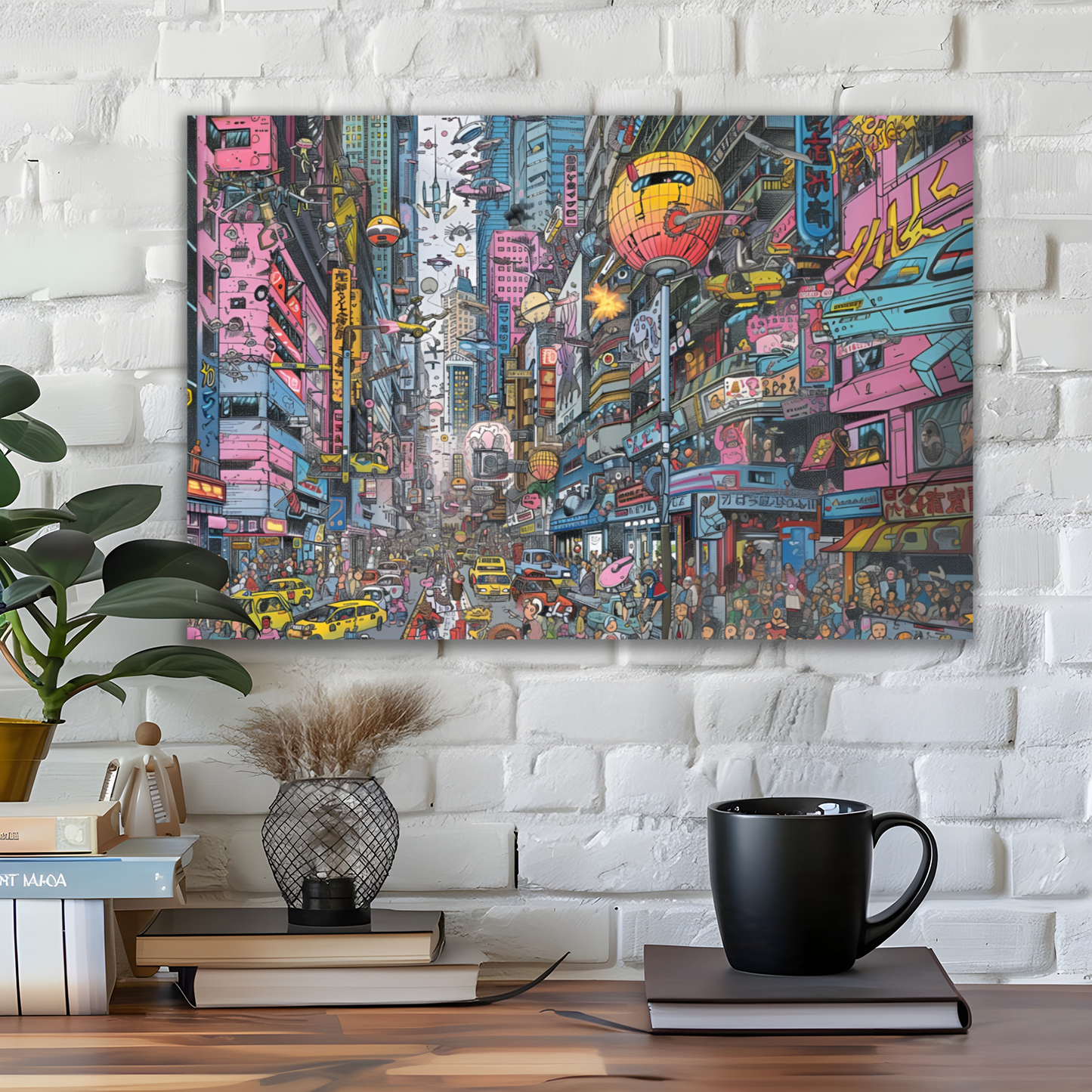 Urban Chaos Deluxe Box Canvas Prints Landscape