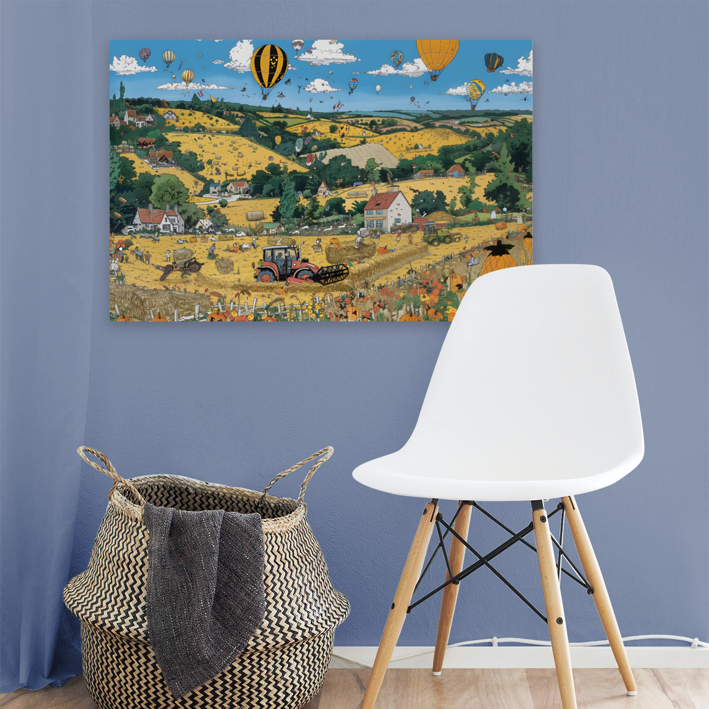 Golden Harvest Deluxe Box Canvas Prints Landscape