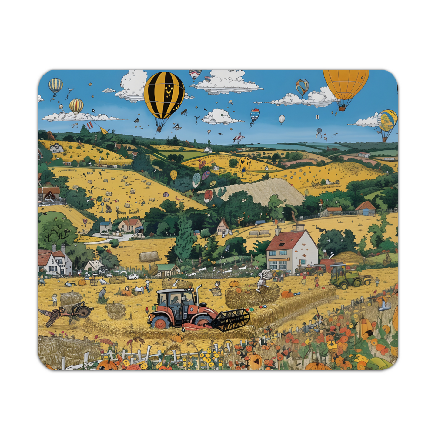 Golden Harvest Wooden Placemat