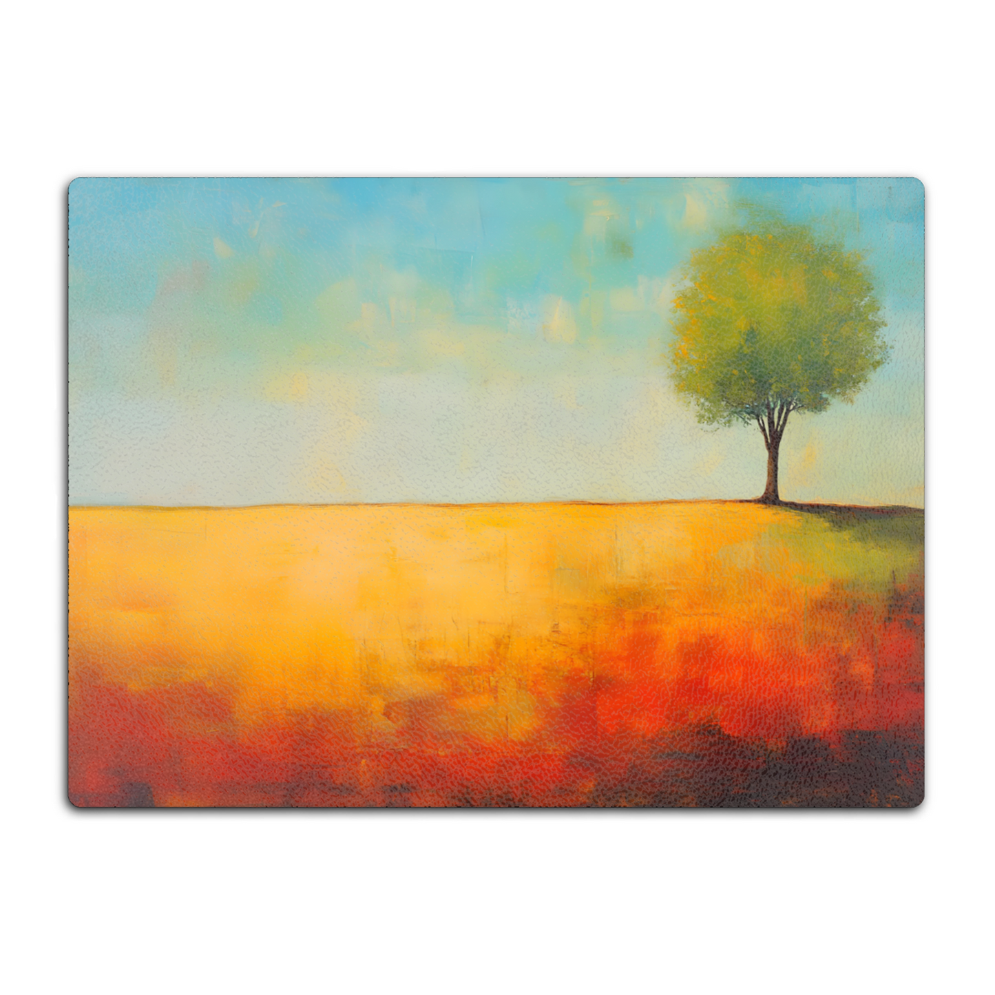 Lone Tree Serenity Textured Glass Chopping Boards