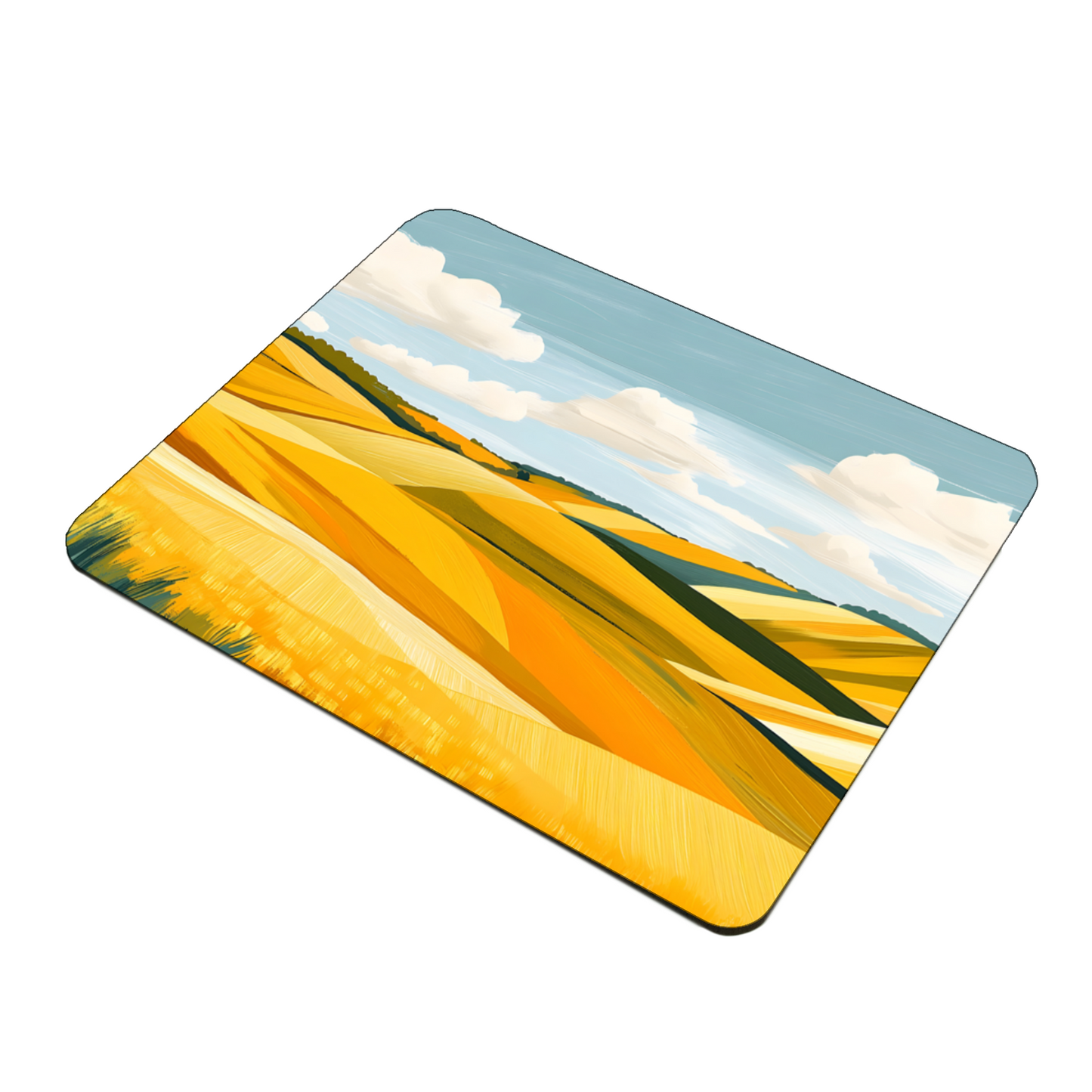 Golden Fields Horizon Wooden Placemat
