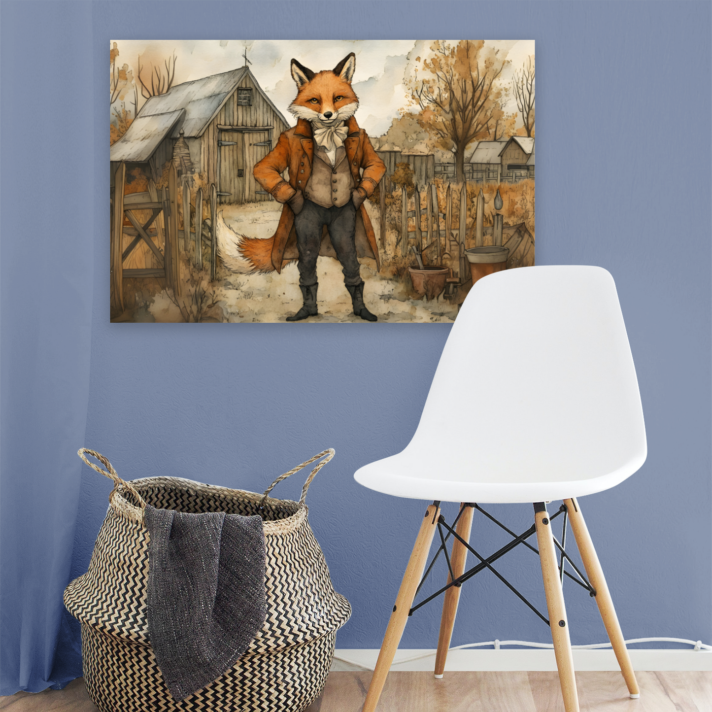 The Dappered Vixen Deluxe Box Canvas Prints Landscape