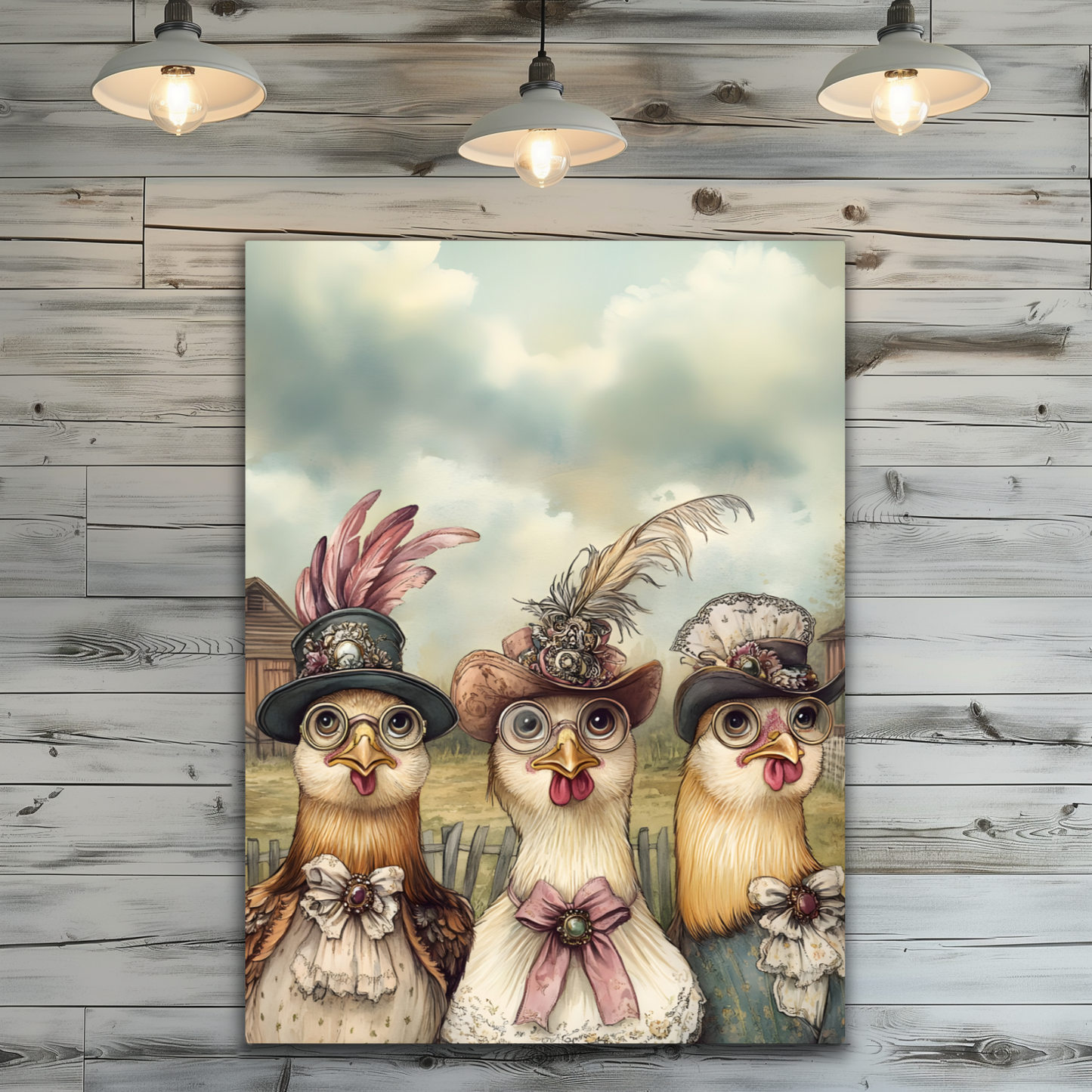 The Barnyard Belles Premium Portrait Aluminum Prints