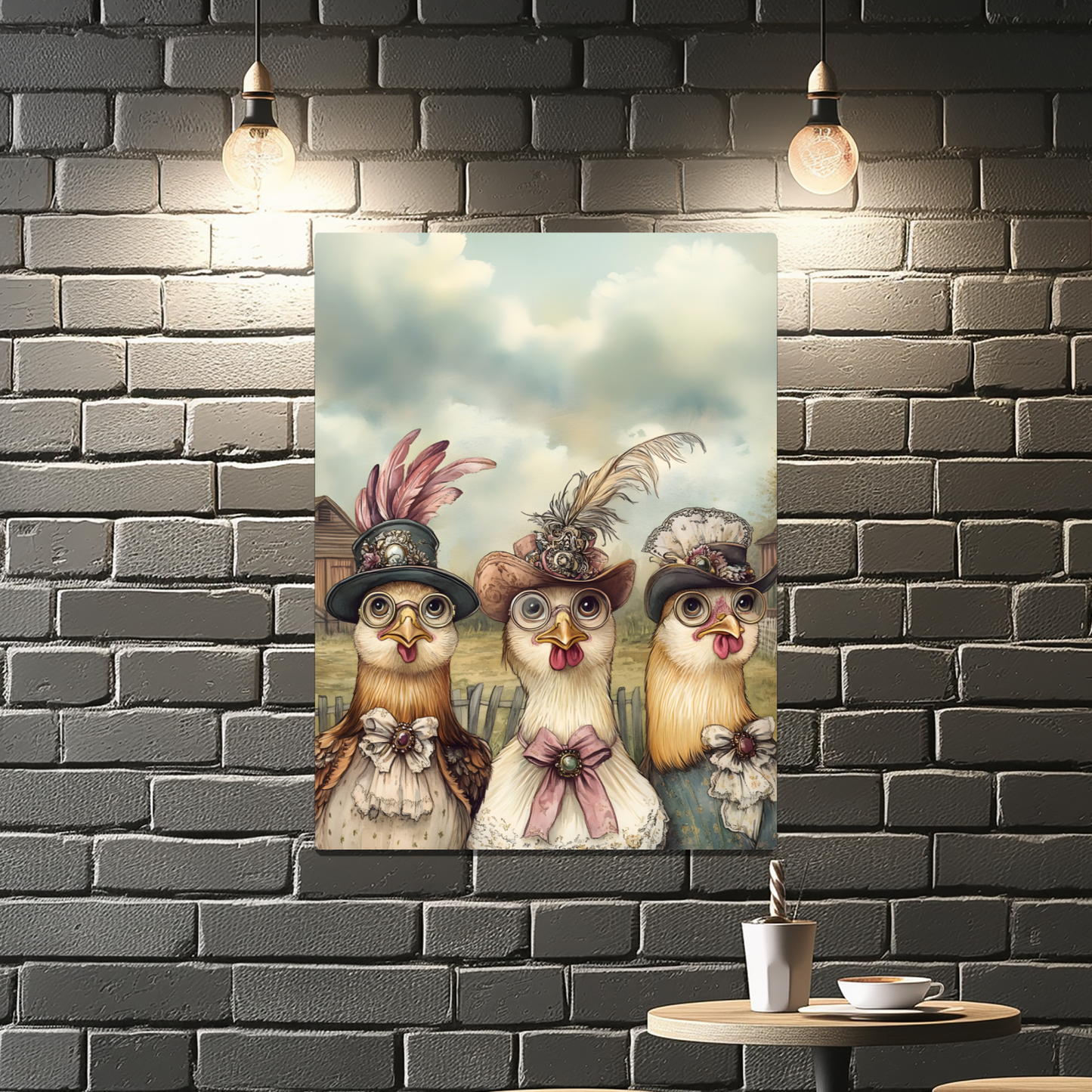 The Barnyard Belles Premium Portrait Aluminum Prints
