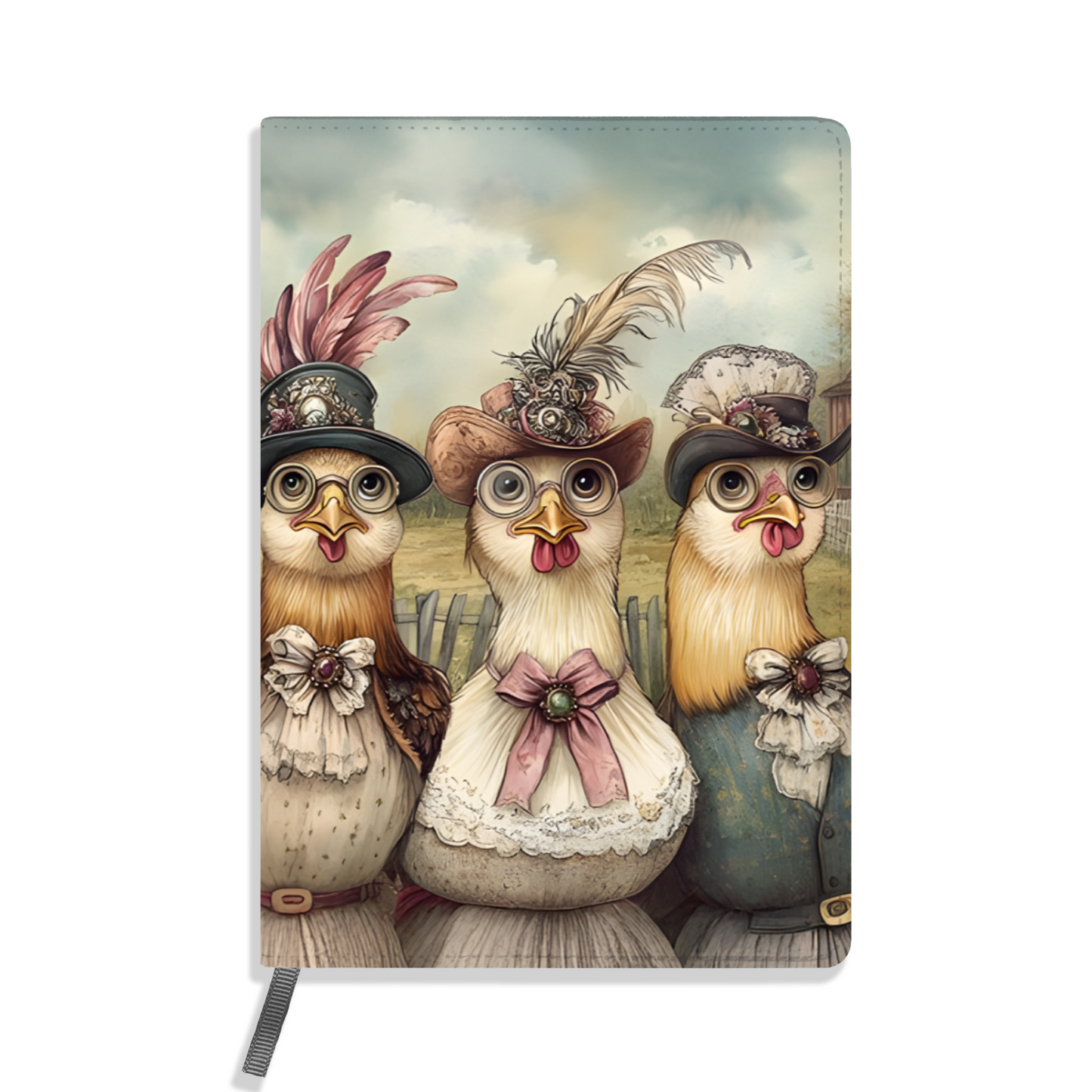 The Barnyard Belles Allover Printed Lined Journal