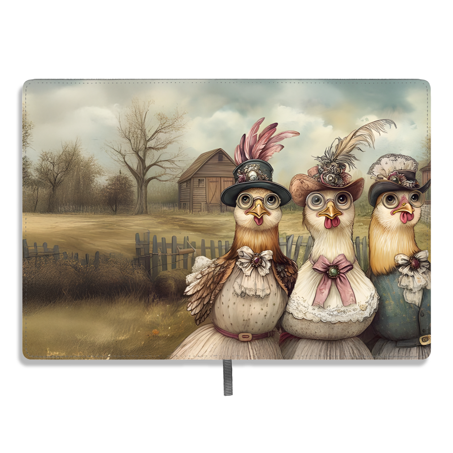 The Barnyard Belles Allover Printed Lined Journal
