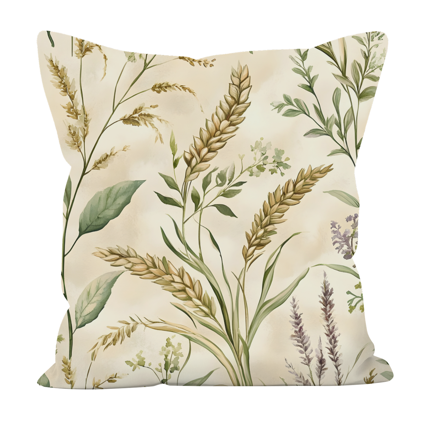 Rustic Wheat Hand Made Poly Linen Cushions