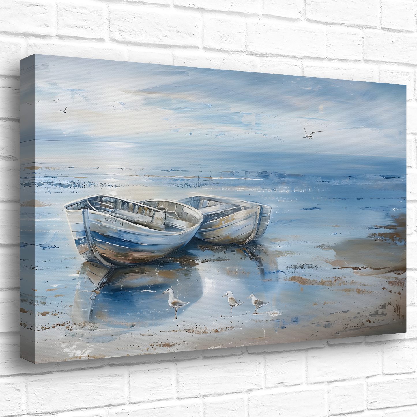 Morning Serenity Deluxe Box Landscape Canvas Prints