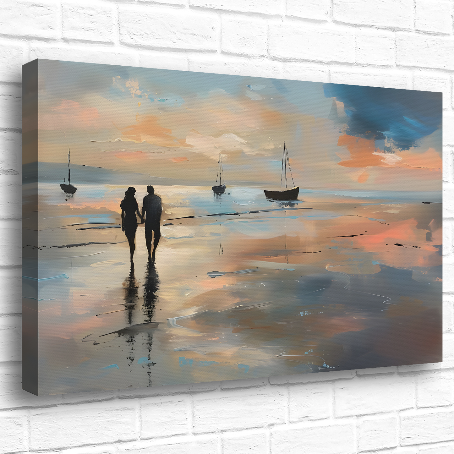 Twilight's Embrace Deluxe Box Landscape Canvas Prints