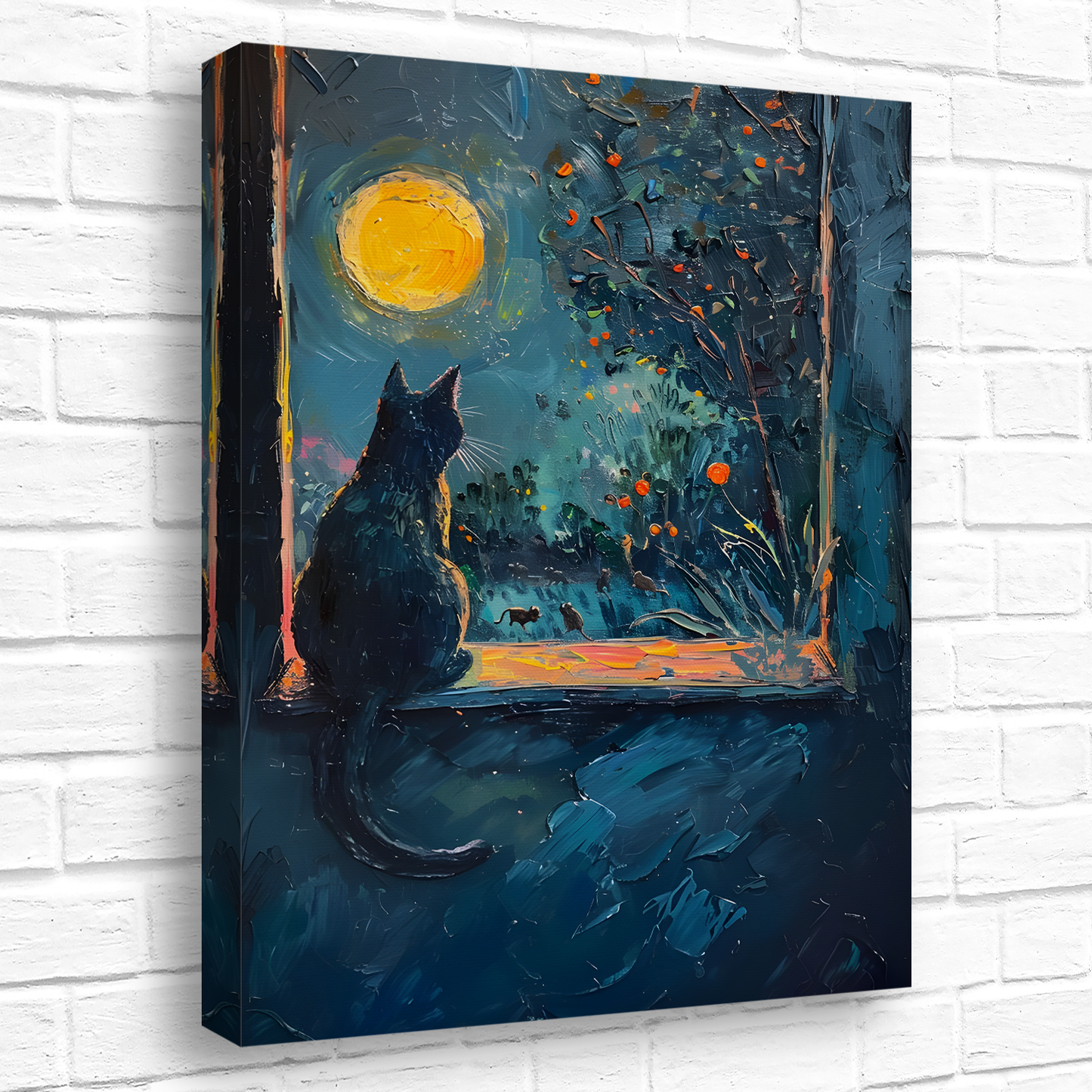 Window to the Wild Deluxe Box Portrait Canvas Prints