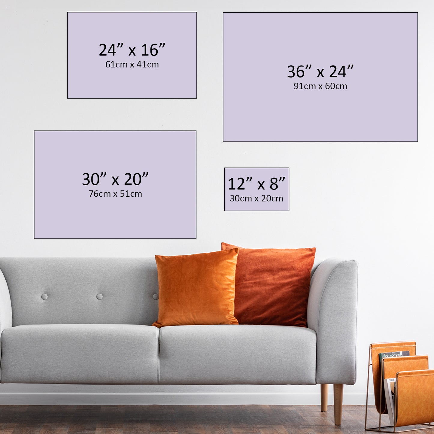 Golden Fields Horizon Deluxe Box Canvas Prints Landscape