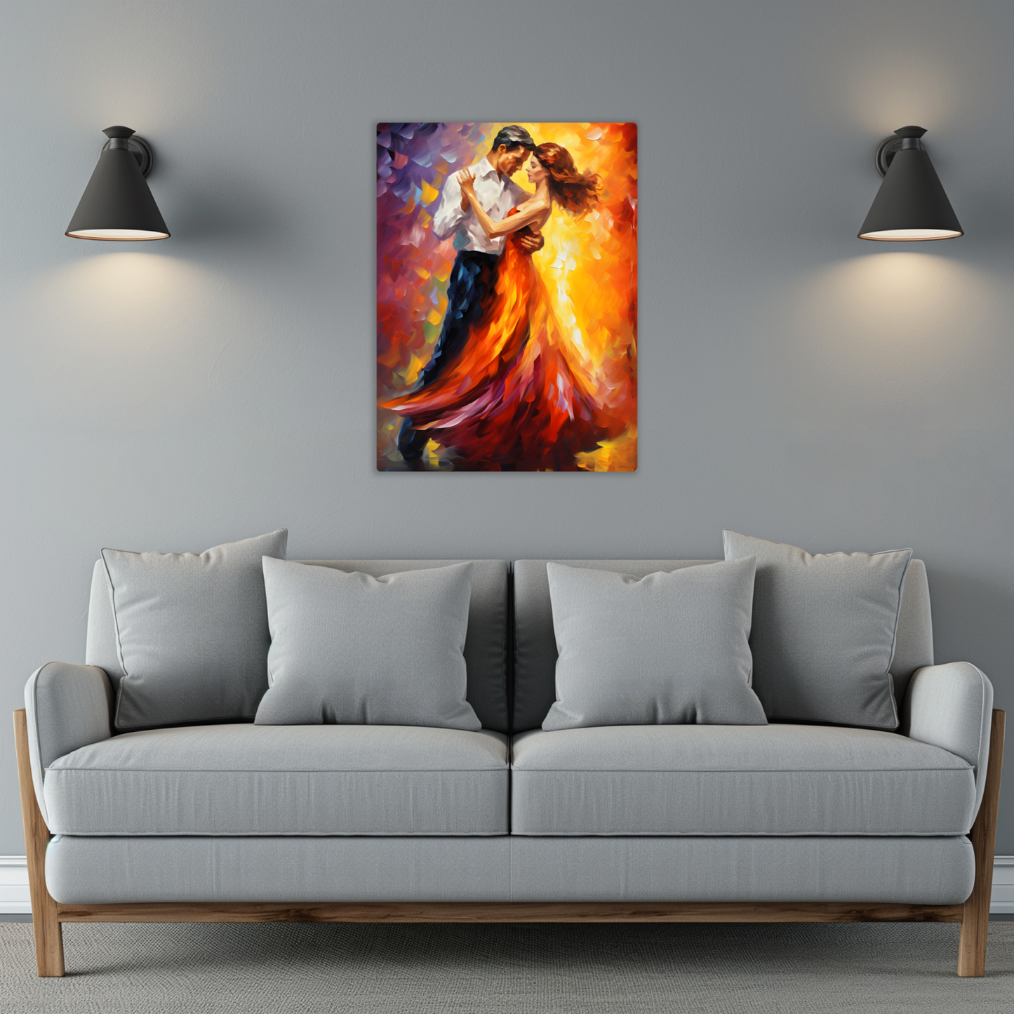 Rhythms of Passion Premium Portrait Aluminum Prints