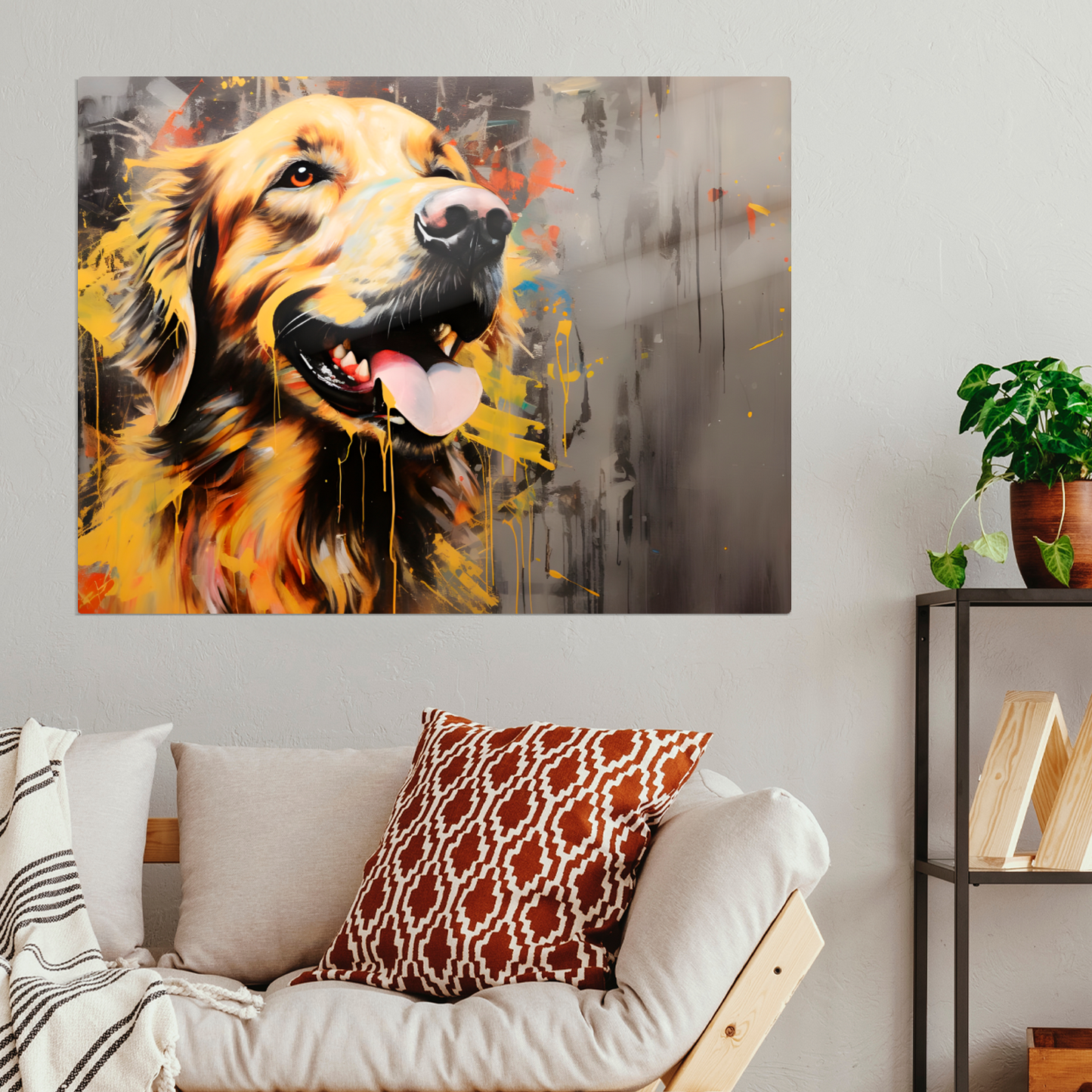 Retriever Radiance Premium Landscape Aluminum Prints