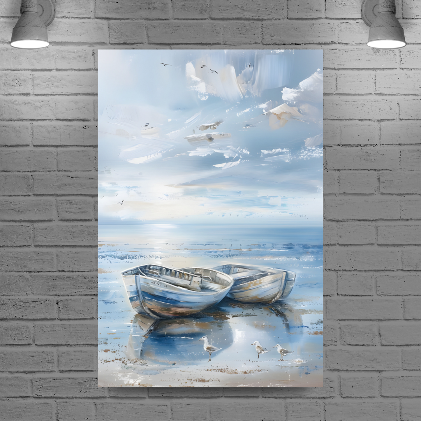 Morning Serenity Deluxe Box Portrait Canvas Prints