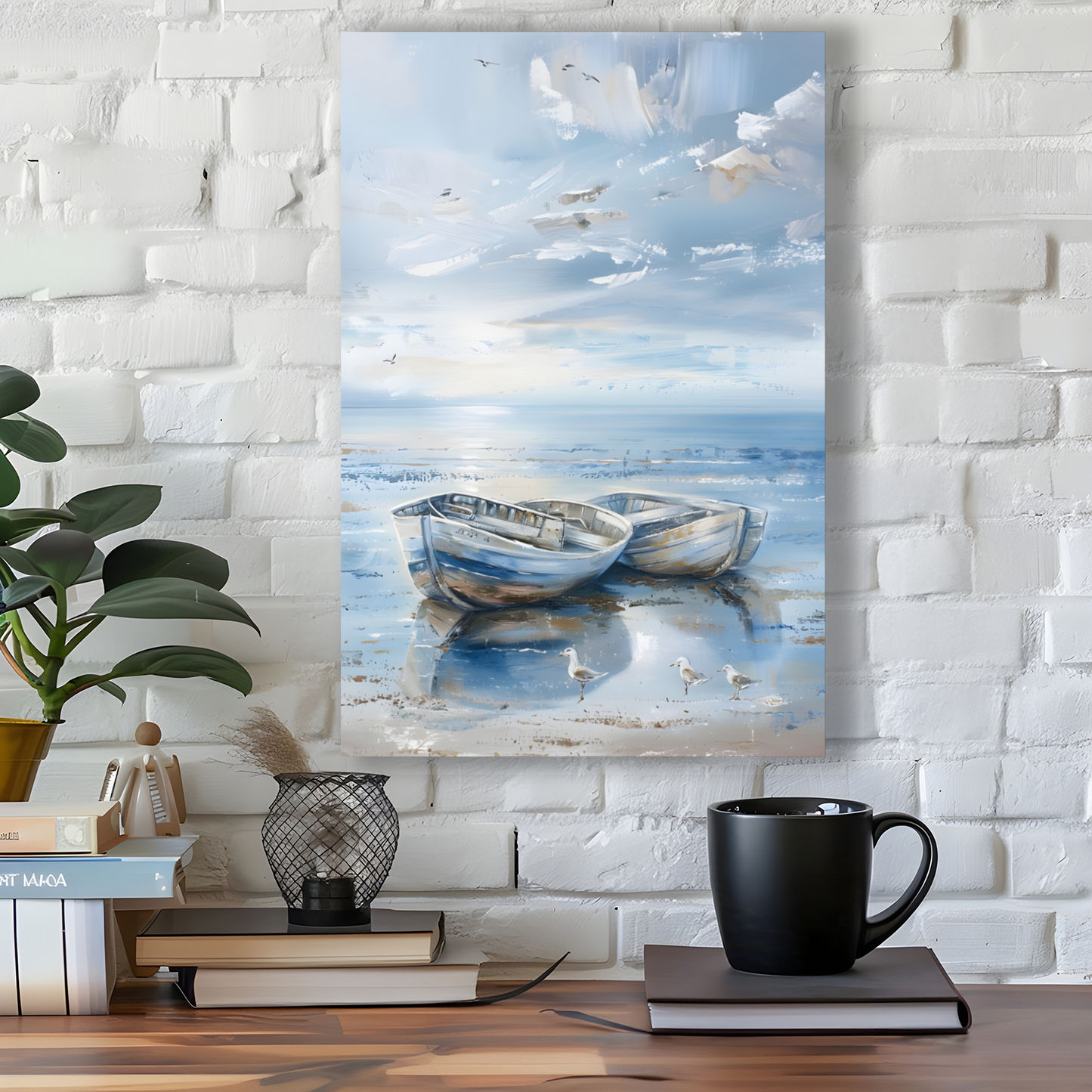 Morning Serenity Deluxe Box Portrait Canvas Prints