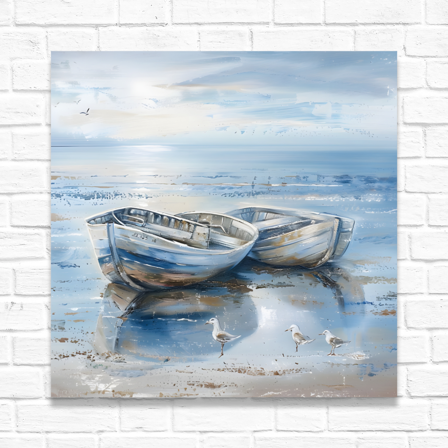 Morning Serenity Deluxe Box Square Canvas Prints