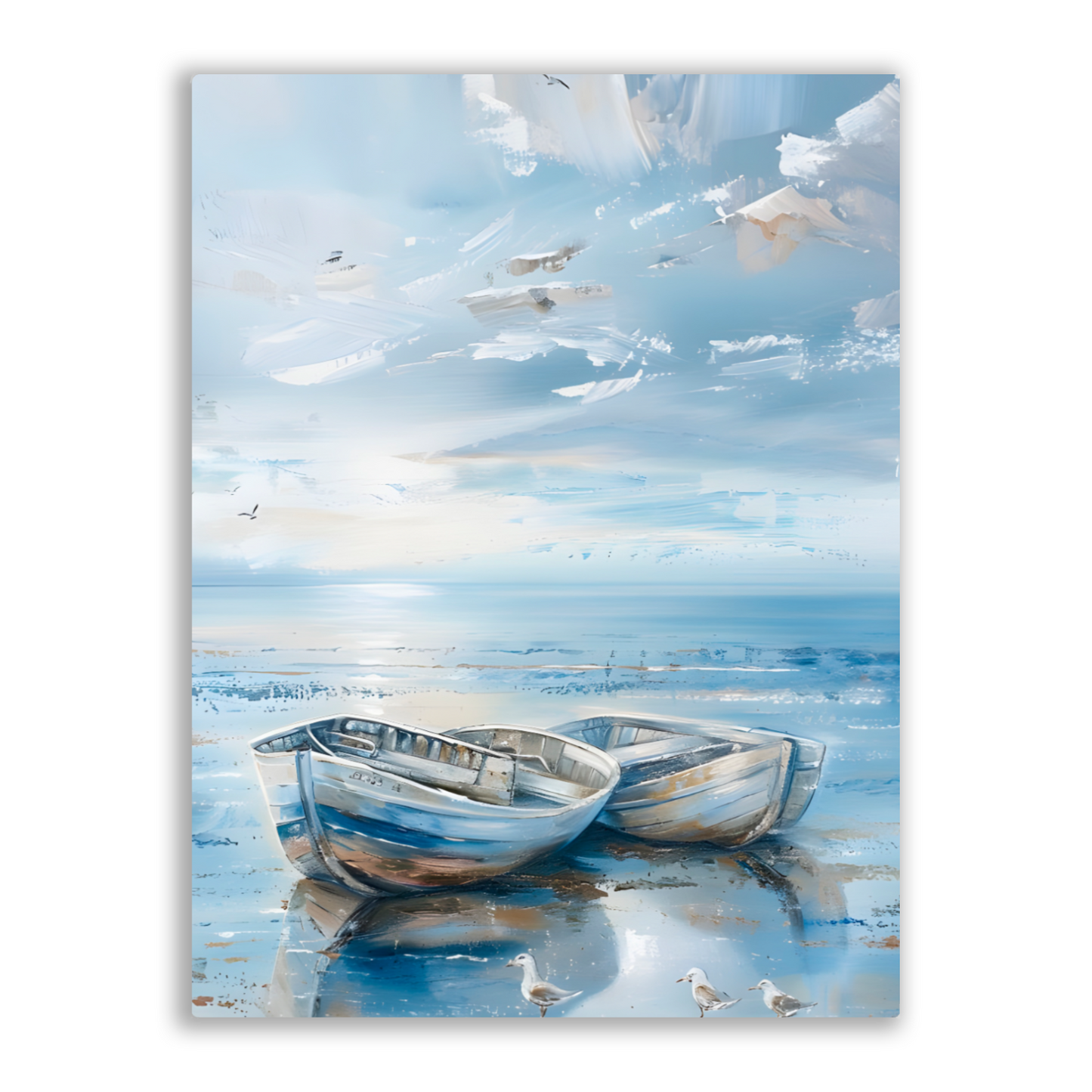 Morning Serenity Premium Portrait Aluminum Prints