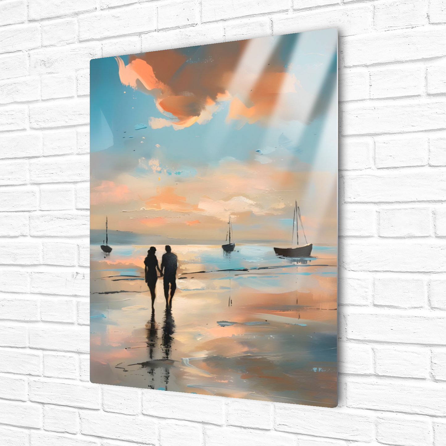 Twilight's Embrace Premium Portrait Aluminum Prints