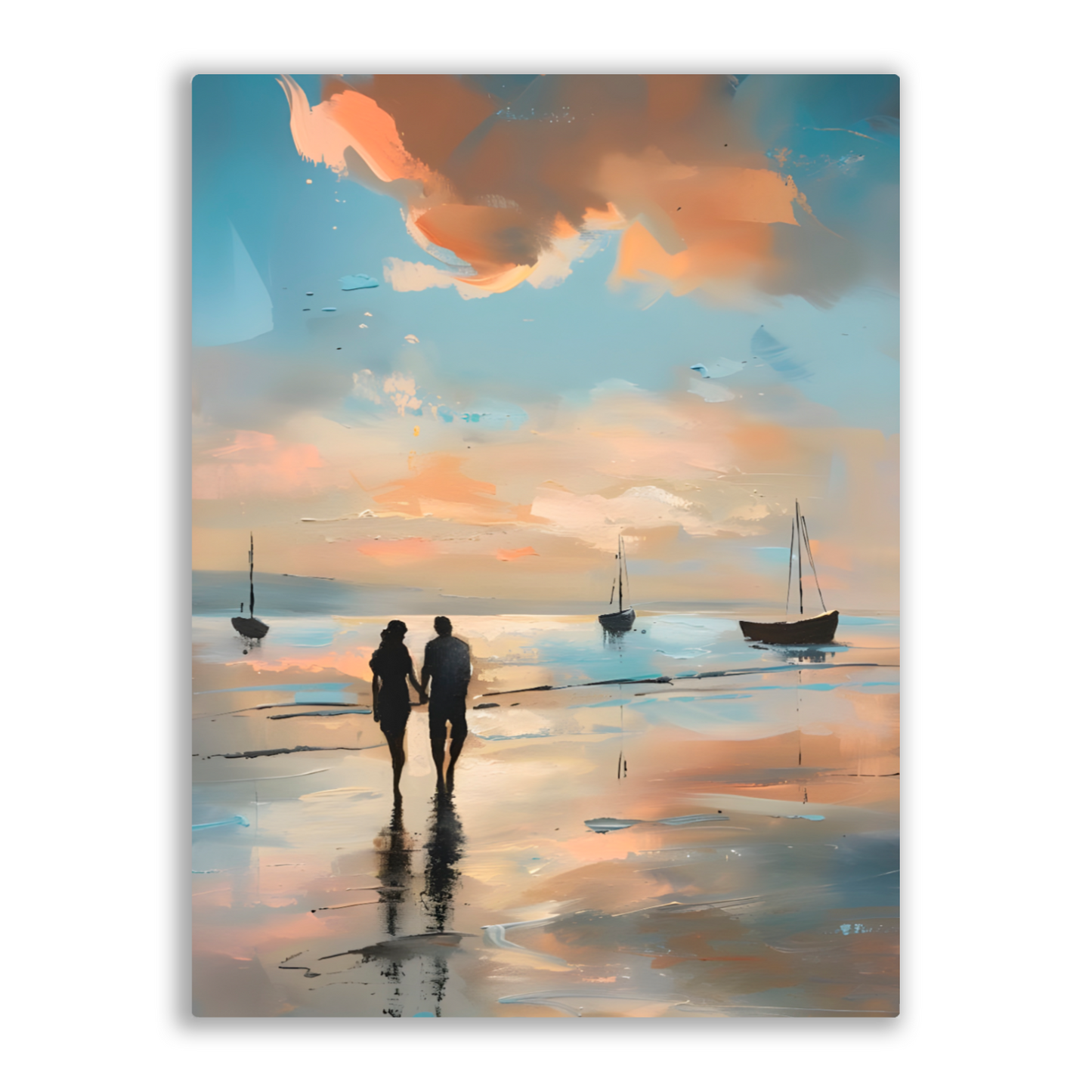 Twilight's Embrace Premium Portrait Aluminum Prints