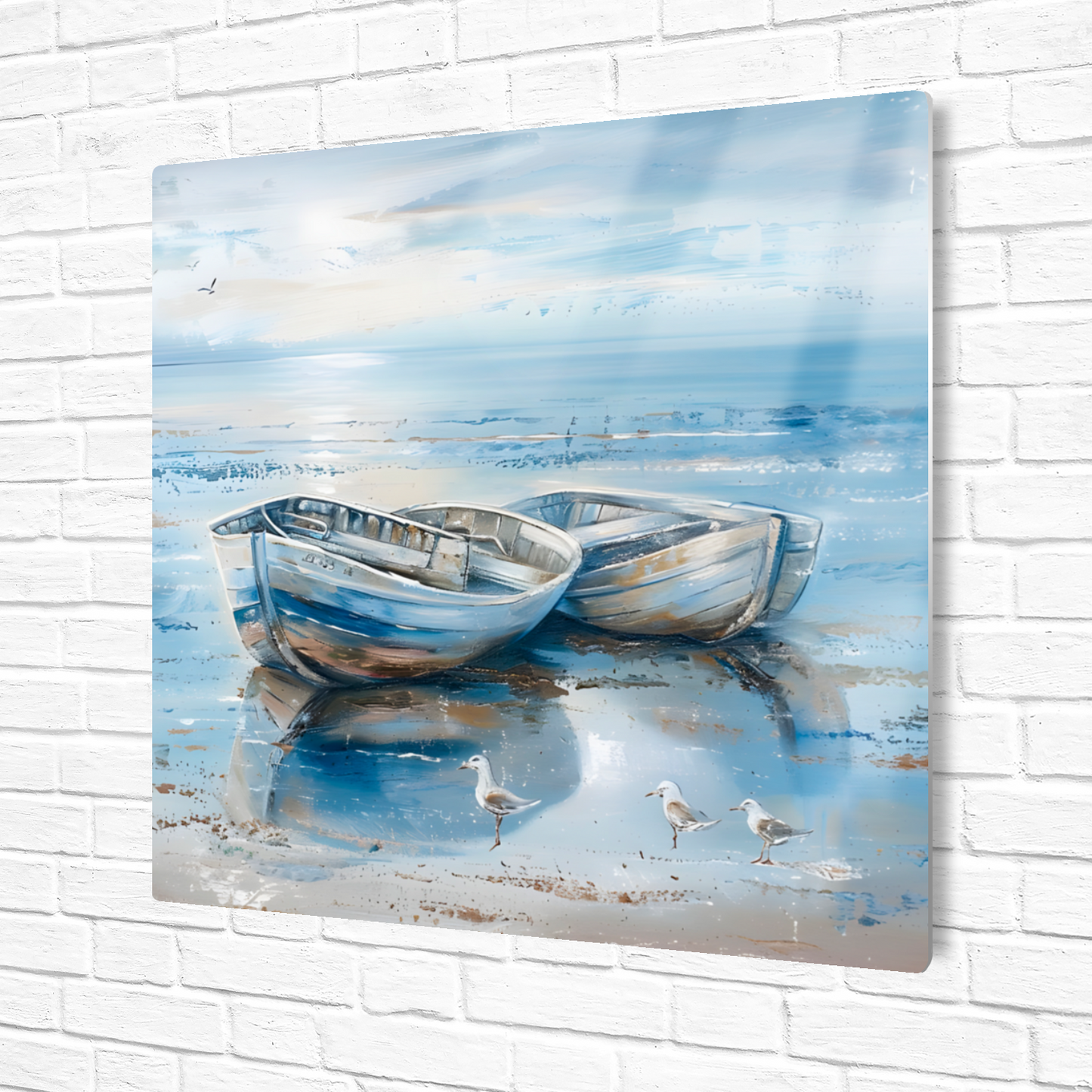 Morning Serenity Premium Square Aluminum Prints