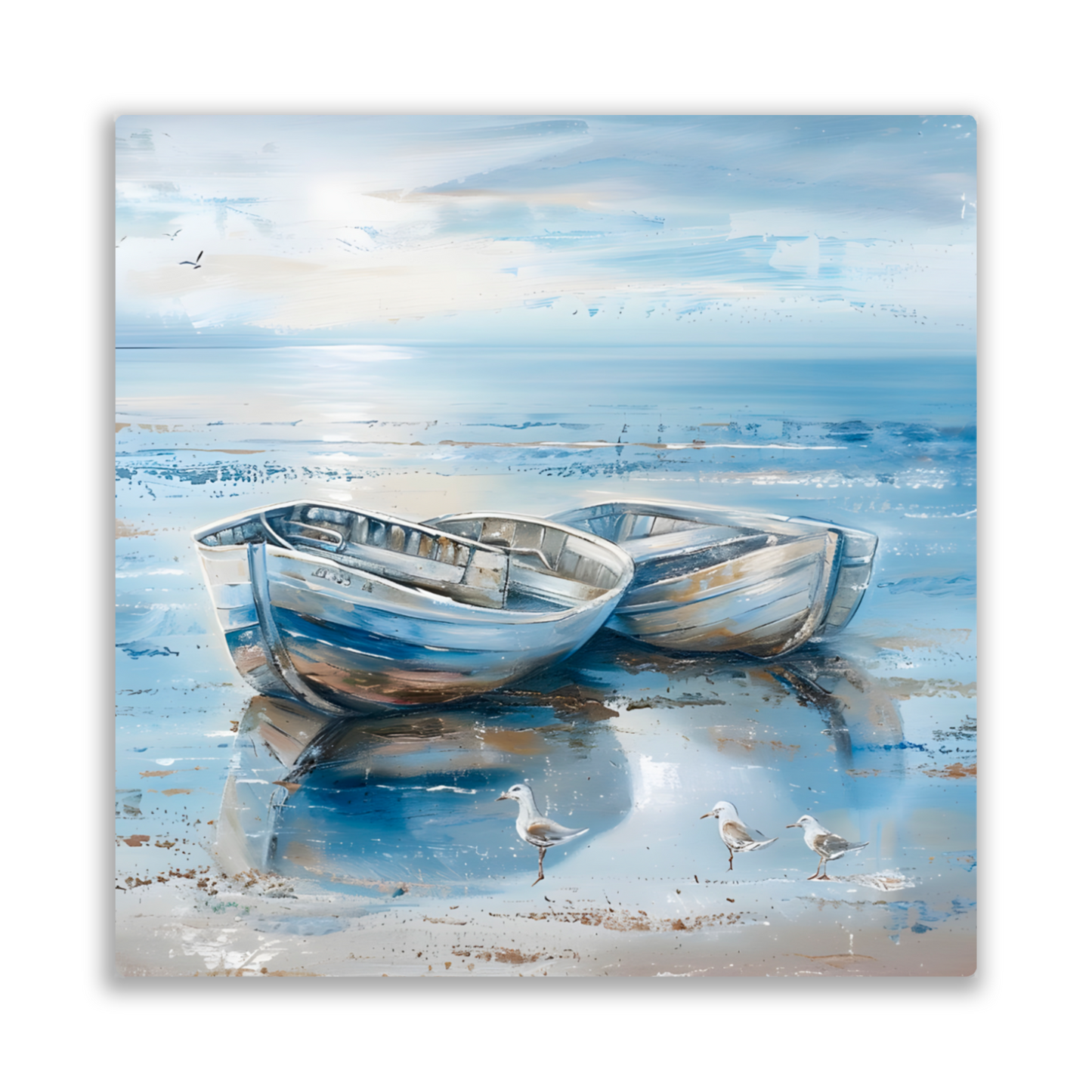 Morning Serenity Premium Square Aluminum Prints