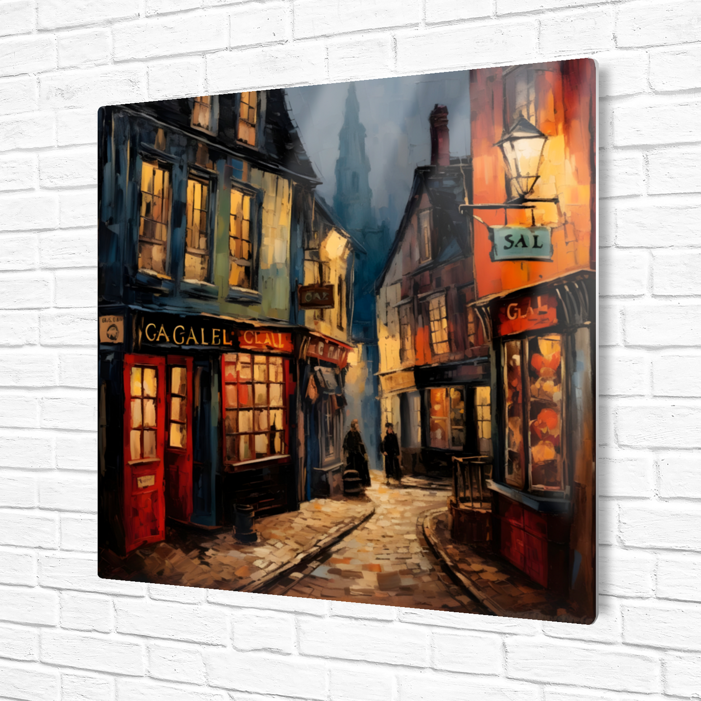 Twilight Alcove Premium Square Aluminum Prints