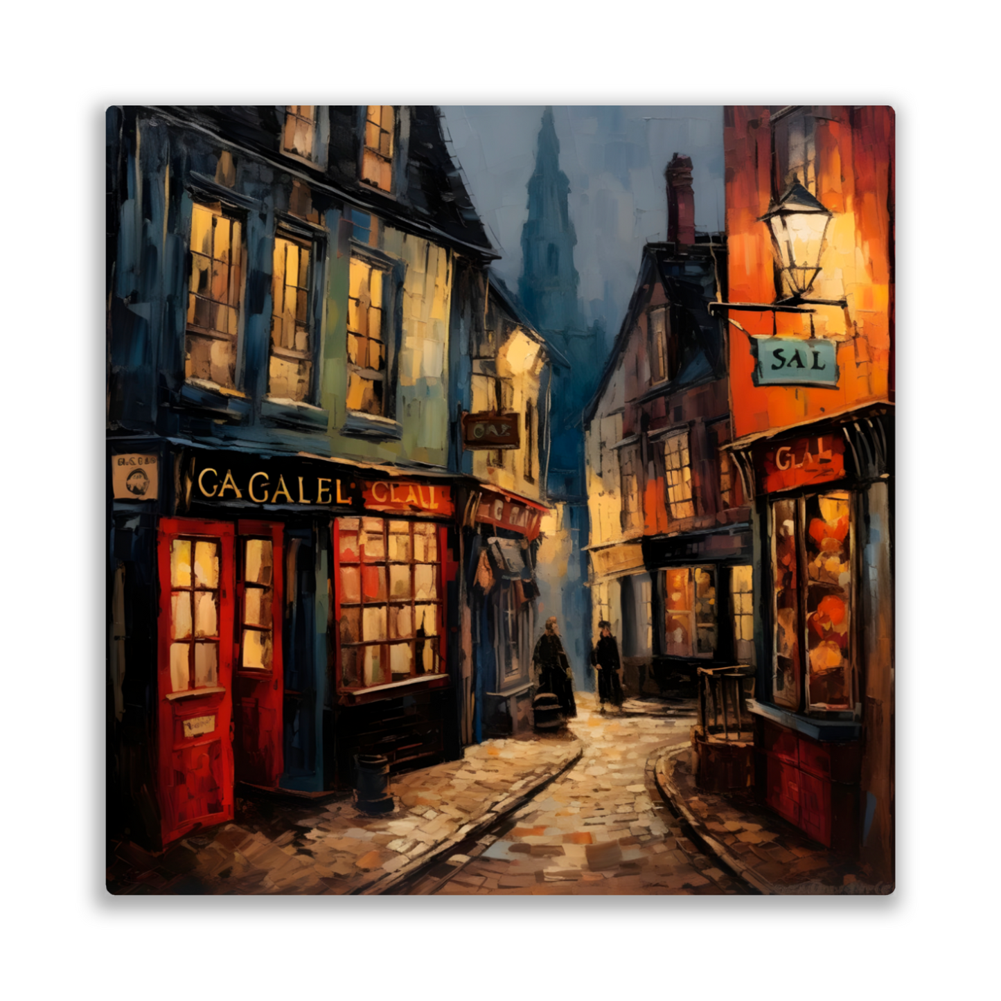 Twilight Alcove Premium Square Aluminum Prints