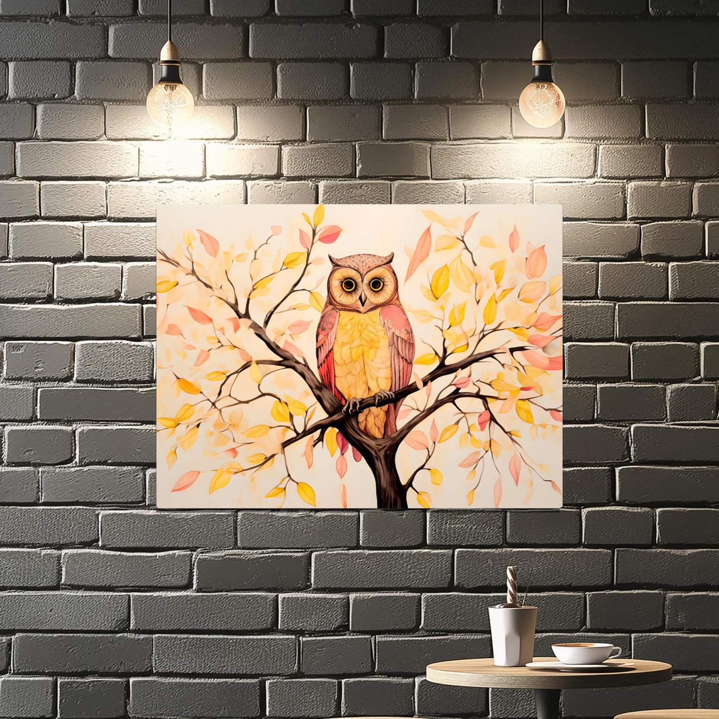 Owls Perch Premium Landscape Aluminum Prints