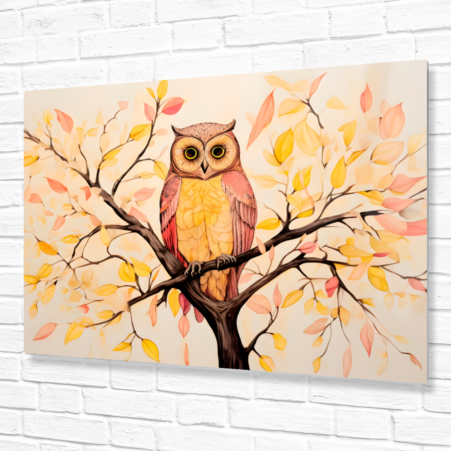 Owls Perch Premium Landscape Aluminum Prints