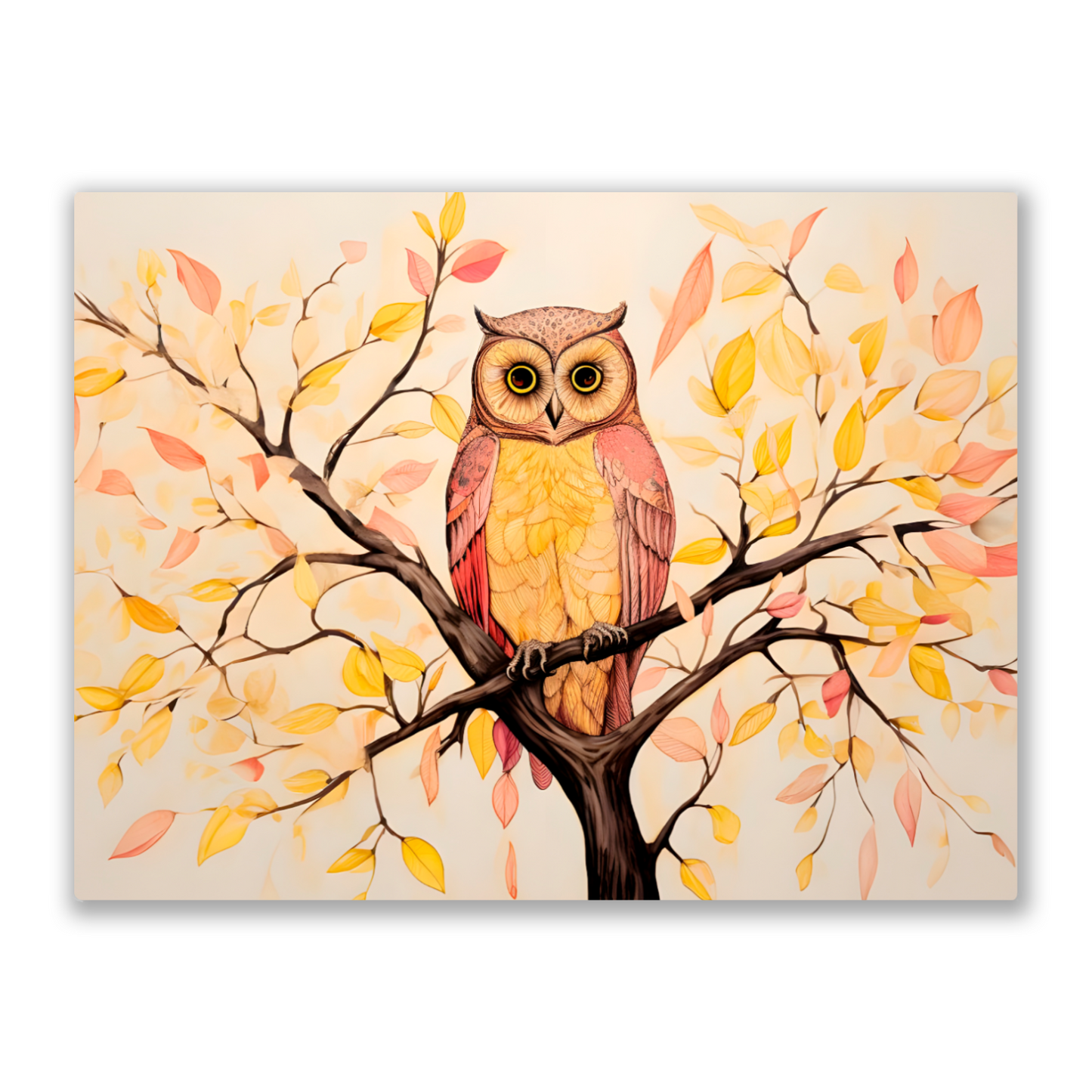 Owls Perch Premium Landscape Aluminum Prints