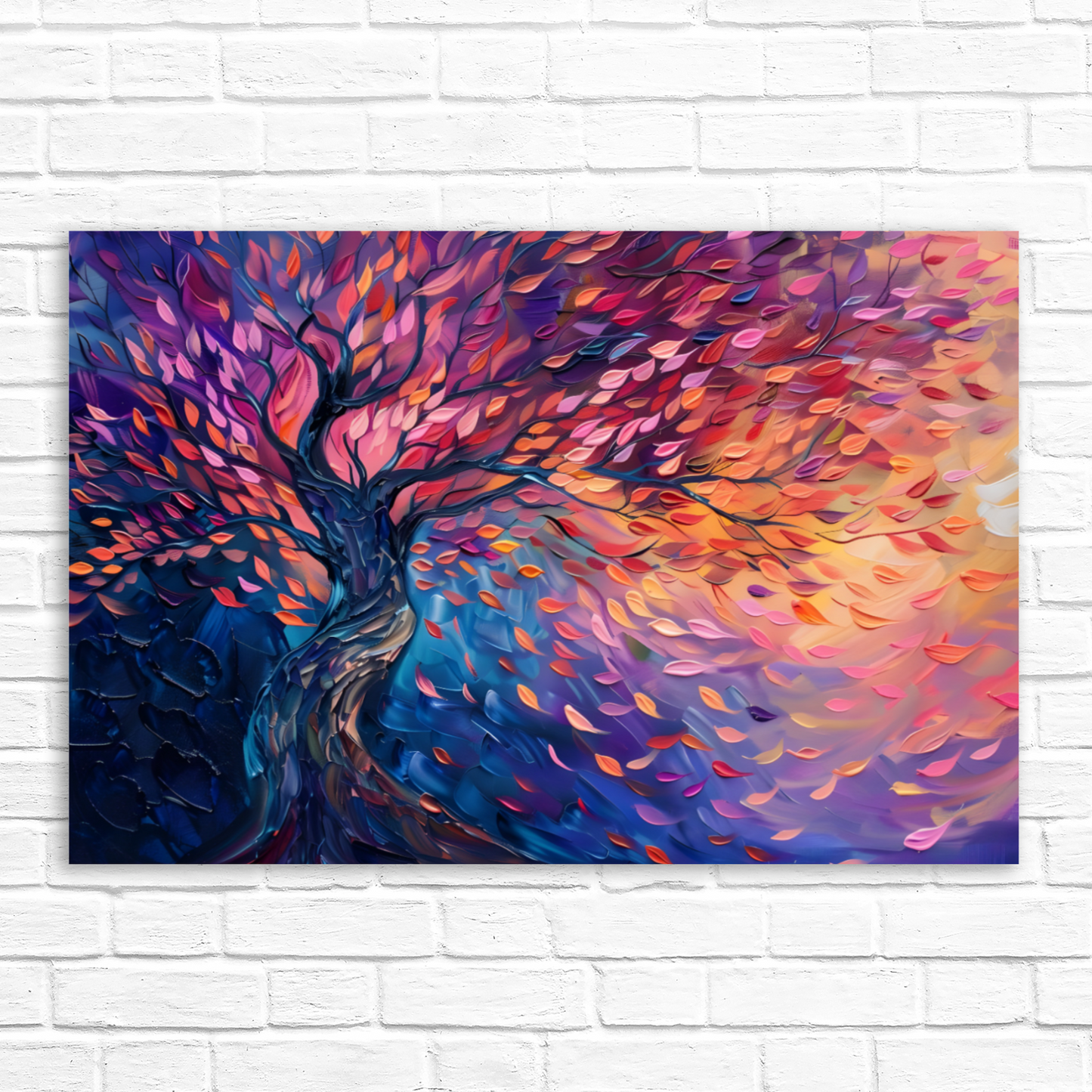 Tree of Life Autumn Glow Deluxe Box Canvas Prints Landscape