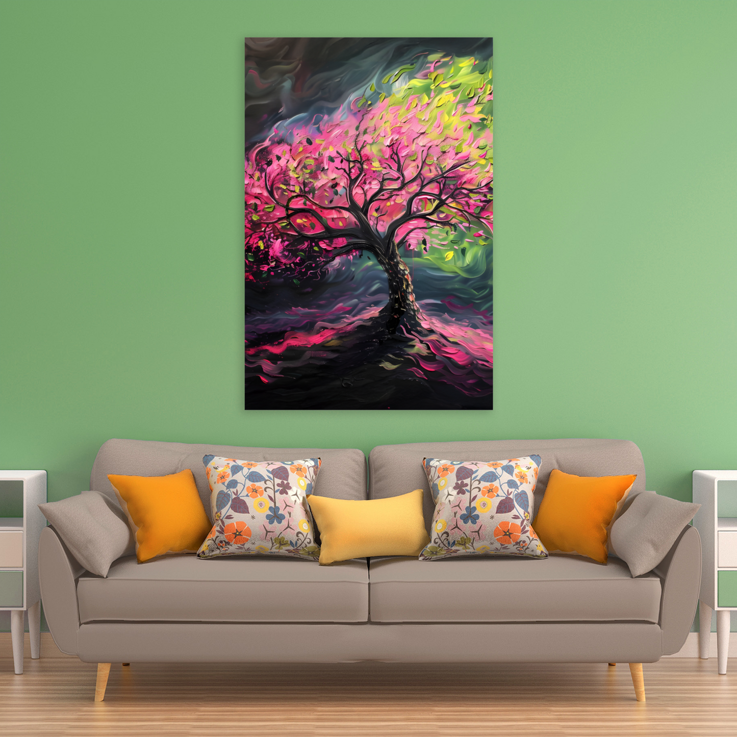 Tree of Life Enchanted Breeze Deluxe Box Canvas Prints Portrait