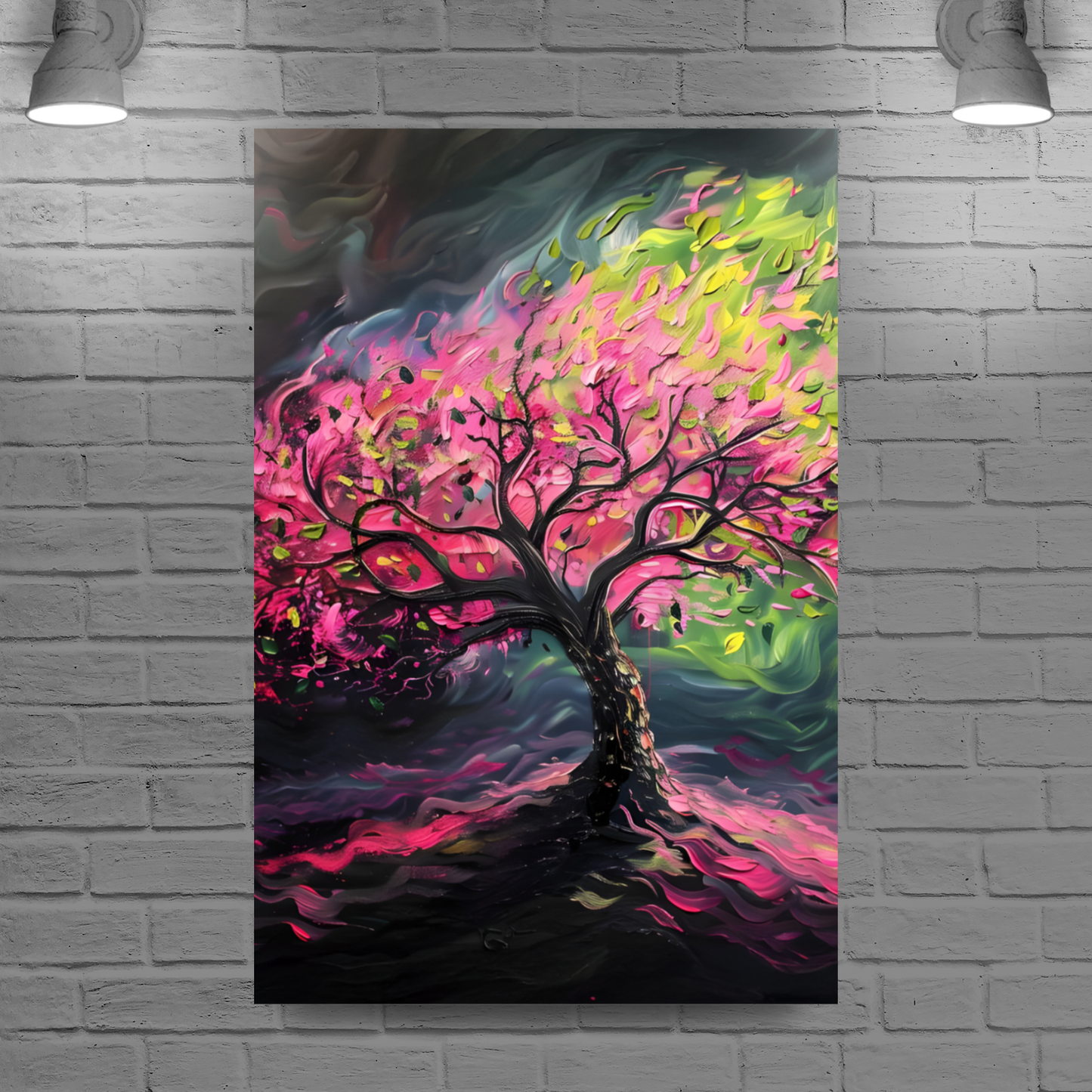 Tree of Life Enchanted Breeze Deluxe Box Canvas Prints Portrait