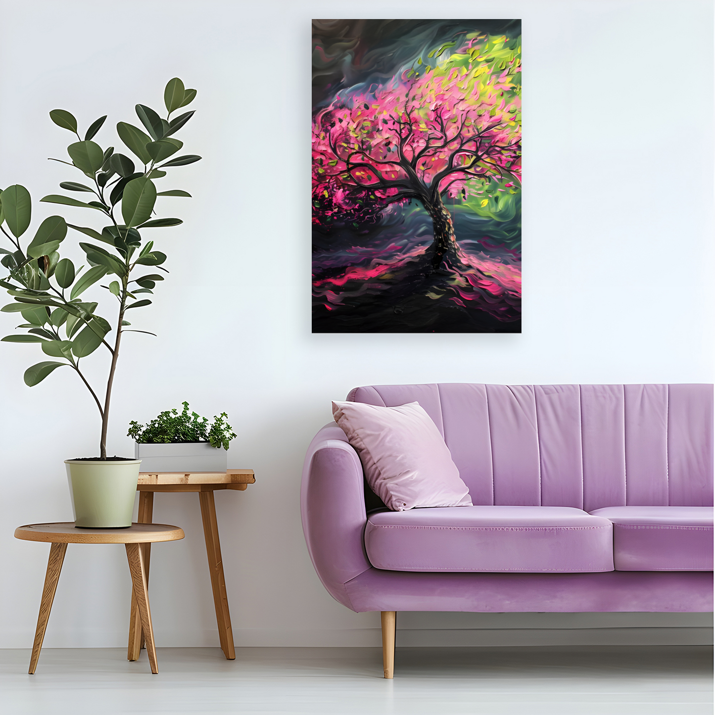 Tree of Life Enchanted Breeze Deluxe Box Canvas Prints Portrait