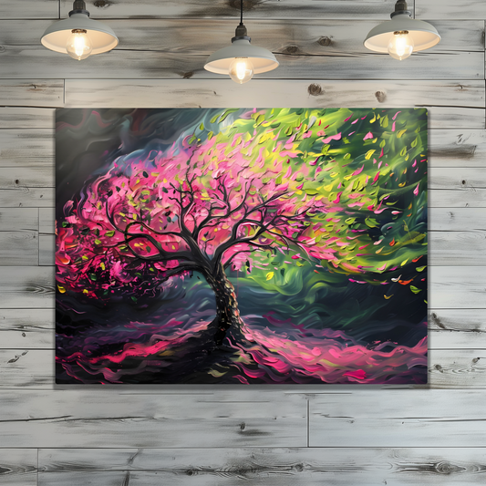 Tree of Life Enchanted Breeze Premium Landscape Aluminum Prints