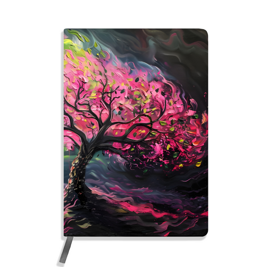 Tree of Life Enchanted Breeze Allover Printed Lined Journal