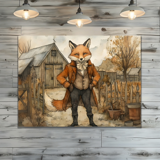 The Dappered Vixen Premium Landscape Aluminum Prints