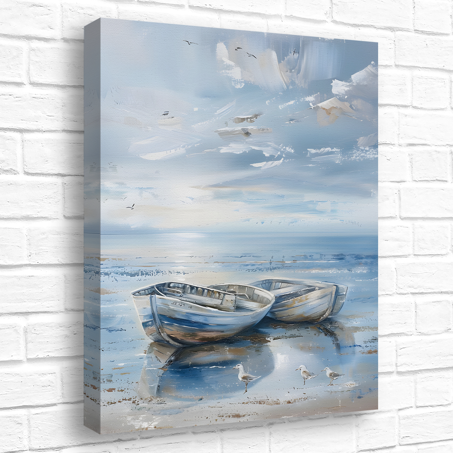 Morning Serenity Deluxe Box Portrait Canvas Prints