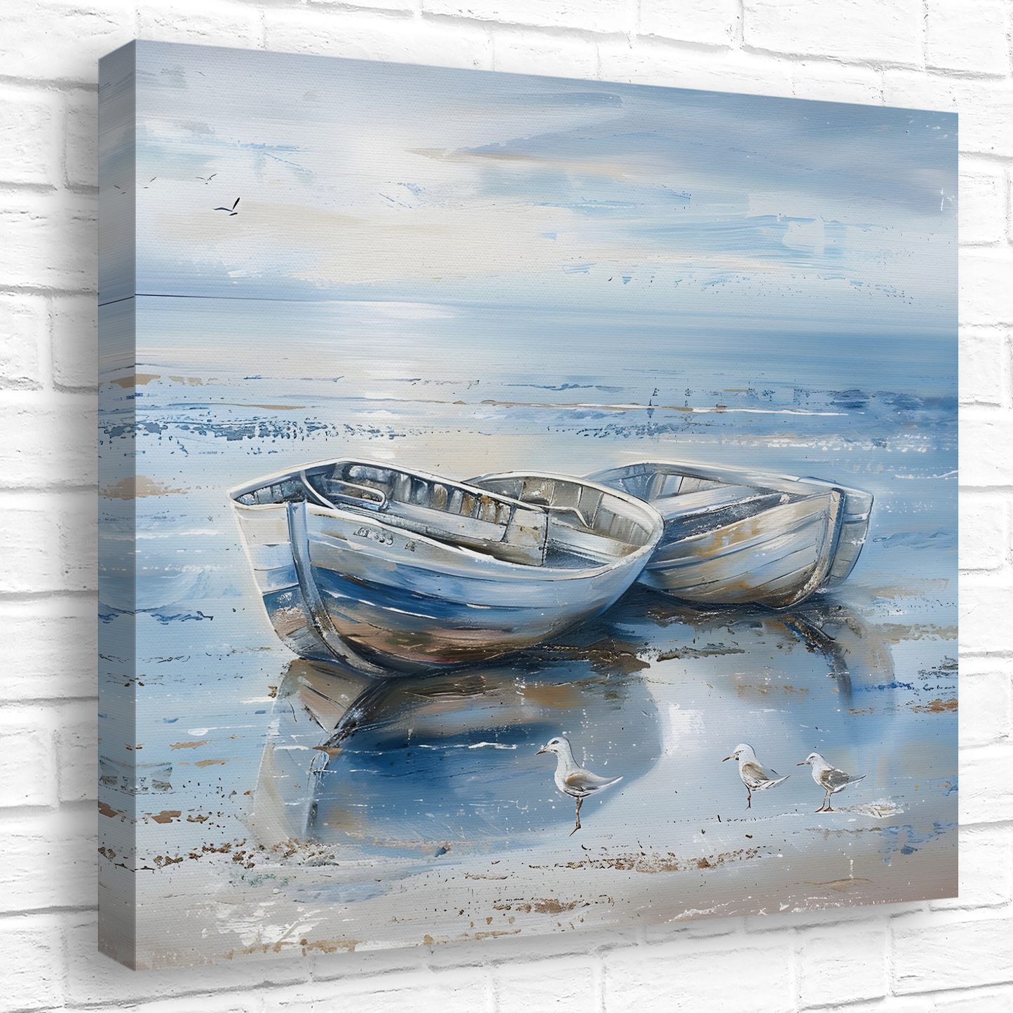 Morning Serenity Deluxe Box Square Canvas Prints