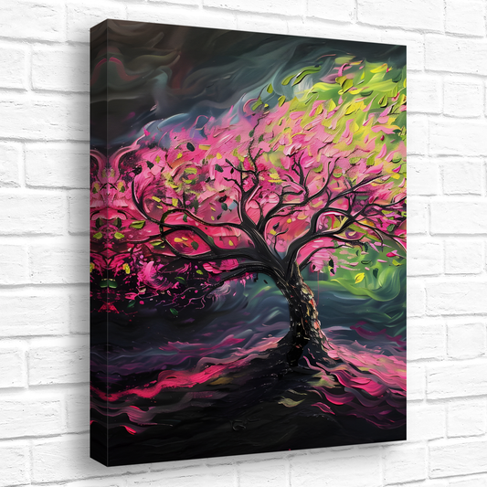 Tree of Life Enchanted Breeze Deluxe Box Canvas Prints Portrait