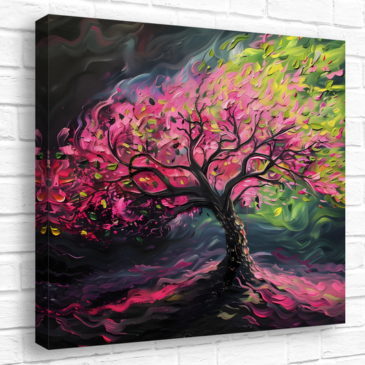 Tree of Life Enchanted Breeze Deluxe Box Canvas Prints Square